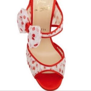 ISO LOUBOUTIN MISS CHIEF 5.5 red